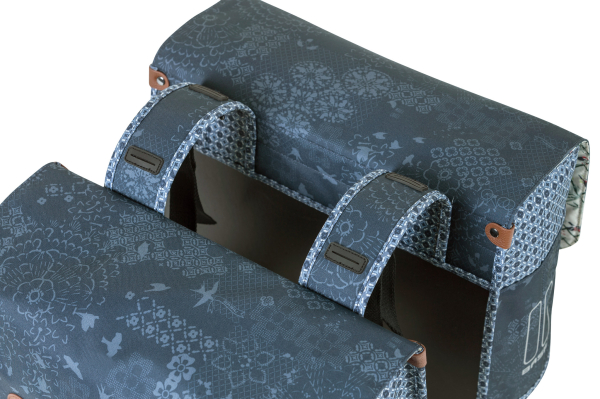 Basil Boheme Double Bag MIK Kerékpár Túratáska - kék