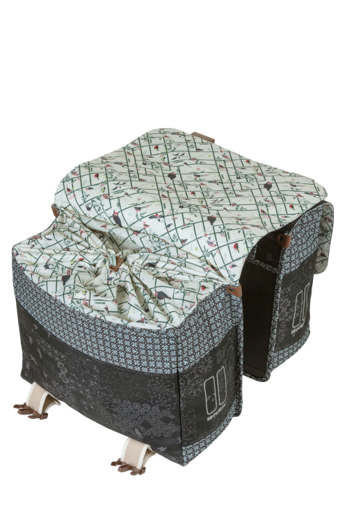 Basil Boheme Double Bag MIK Kerékpár Túratáska - fekete