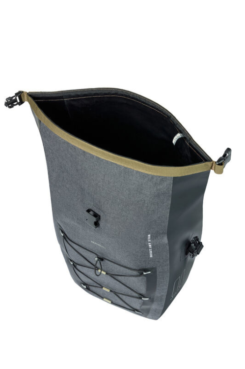 Basil Navigator Storm Single Vízálló Kerékpár Túratáska - fekete