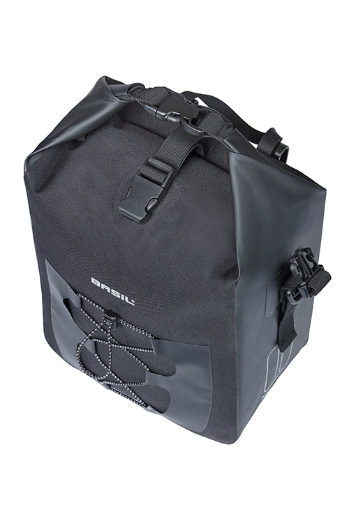 Basil Navigator Waterproof Single Bag M Hook ON Kerékpár Túratáska - fekete