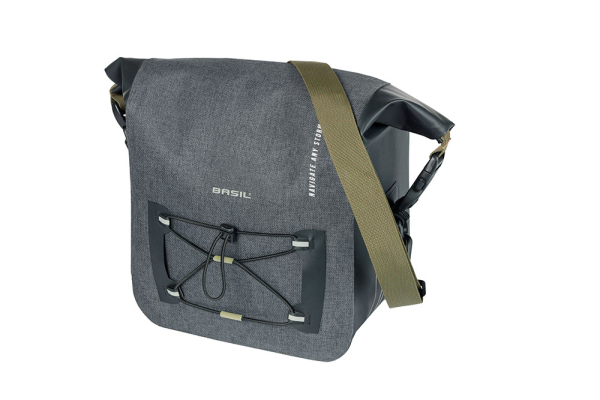 Basil Navigator Storm Klickfix Kerékpár Kormánytáska - fekete