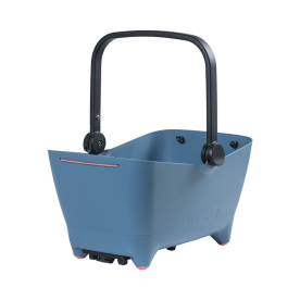 Basil Buddy Kf Levehető Kerékpár Első Kisállatszállító Kosár Klickfix Adapterrel Rács Nélkül - kék