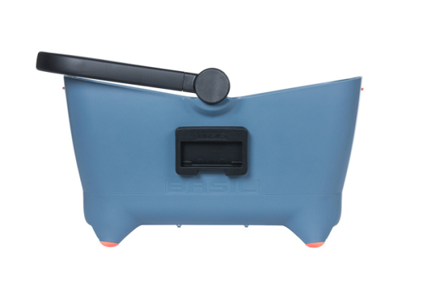 Basil Buddy Kf Levehető Kerékpár Első Kisállatszállító Kosár Klickfix Adapterrel Rács Nélkül - kék