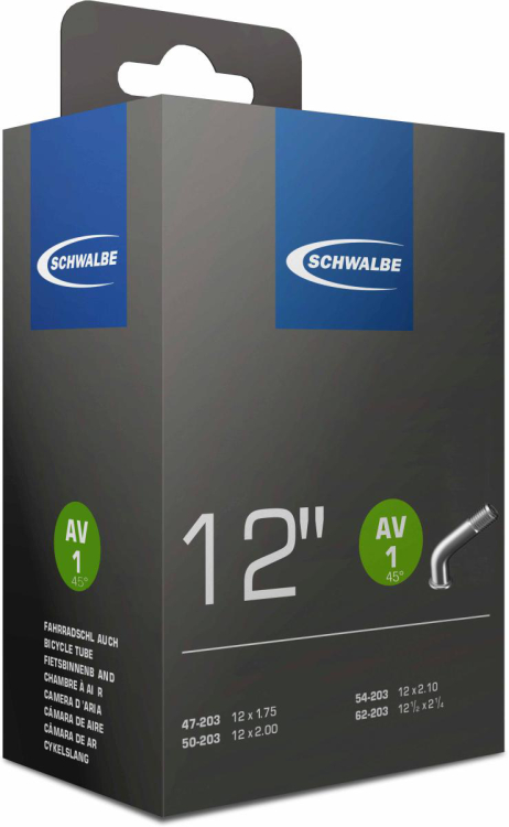 Schwalbe AV1 45° 12X1,75-2,40 Belsőgumi