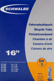 Schwalbe DV3 16X1,50-2,50 Belsőgumi