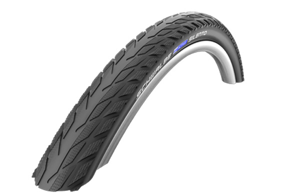 Schwalbe Silento ActiveLine HS421 KevlarGuard SBC LiteSkin Reflex Külsőgumi - fekete
