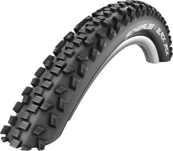 Schwalbe Black Jack ActiveLine HS407 Kevlar RaceGuard B'N'R' SBC Liteskin Külsőgumi - fekete