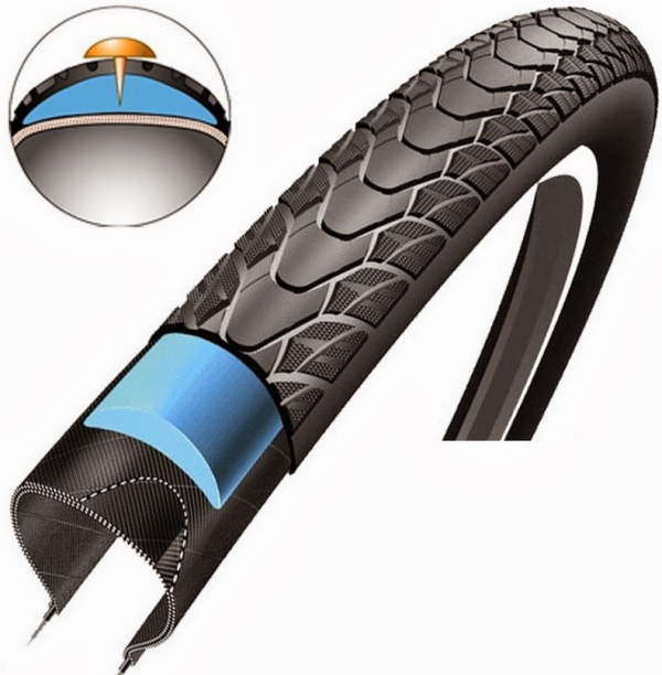 Schwalbe Marathon Plus PerformanceLine HS440 SmartGuard Reflex TwinSkin Külsőgumi - fekete