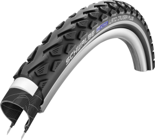 Schwalbe Land Cruiser Plus ActiveLine HS450 Puncture Guard SBC TwinSkin Reflex Külsőgumi - fekete