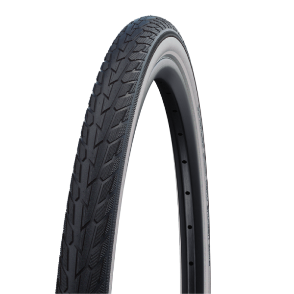 Schwalbe Road Cruiser ActiveLine HS484 KevlarGuard GreenCompound TwinSkin Külsőgumi 630-32mm - fehér - fekete