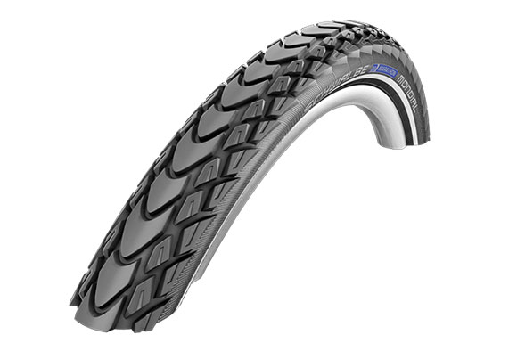 Schwalbe Marathon Mondial EvolutionLine HS428 TravelStar DoubleDefense Reflex V-Guard Külsőgumi - fekete