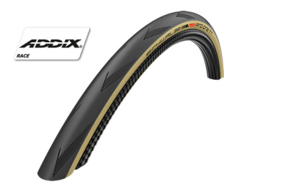 Schwalbe Pro ONE TT EvolutionLine HS493 SuperRace TubelessEasy Addix Race Külsőgumi - fekete - barna
