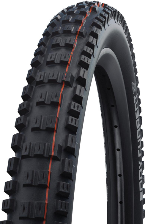 Schwalbe Eddy Current Front EvolutionLine HS497 SuperTrail TubelessEasy Addix Soft SnakeSkin Külsőgumi - fekete