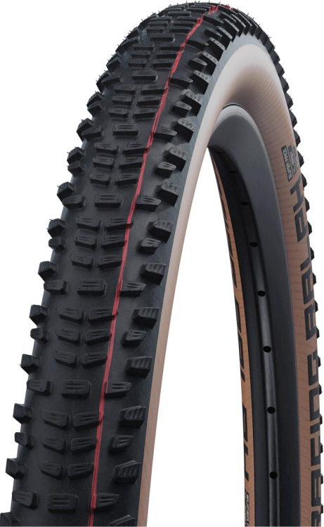 Schwalbe Racing Ralph EvolutionLine HS490 SuperRace TubelessEasy Addix Speed TwinSkin Külsőgumi - barna