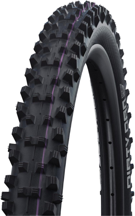 Schwalbe Dirty Dan EvolutionLine HS417 SuperDownhill Tubeless Easy Addix UltraSoft SnakeSkin Külsőgumi - fekete