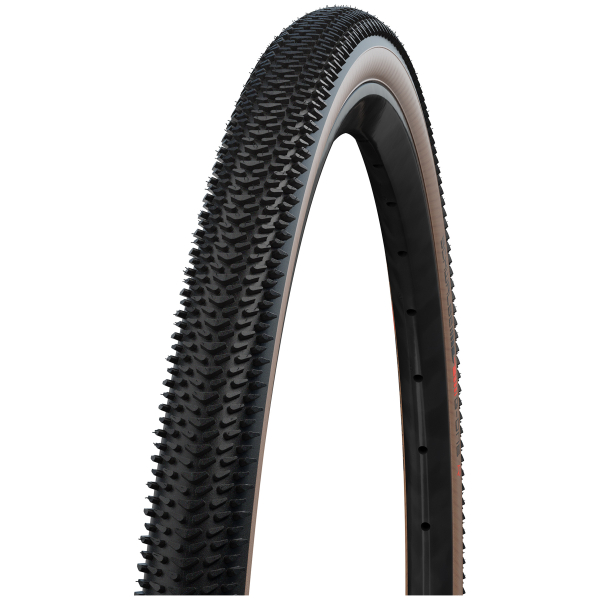 Schwalbe G-One R EvolutionLine HS610 SuperRace TubelessEasy Addix Race V-Guard Külsőgumi - barna