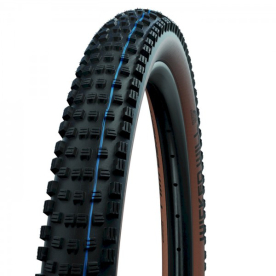 Schwalbe Wicked Will EvolutionLine HS614 SuperGround Addix SpeedGrip TubelessEasy SnakeSkin Külsőgumi - fekete - barna