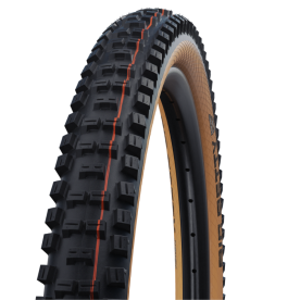 Schwalbe Big Betty EvolutionLine HS608 SuperGround TubelessEasy Addix Soft SnakeSkin Külsőgumi - fekete - barna
