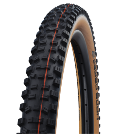 Schwalbe Hans Dampf EvolutionLine HS491 SuperTrail TubelessEasy Addix Soft SnakeSkin Külsőgumi - fekete - barna