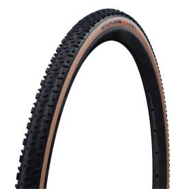 Schwalbe X-One R EvolutionLine HS626 SuperRace TubelessEasy Addix Race V-Guard Külsőgumi - fekete - barna