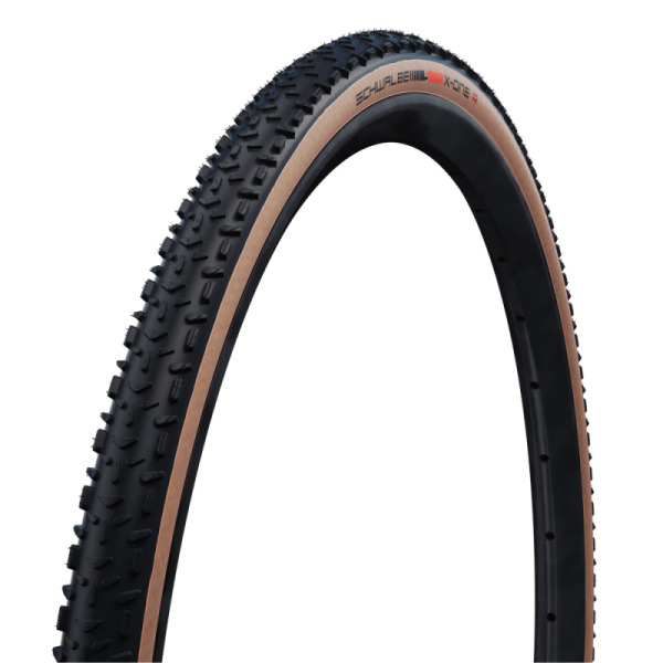 Schwalbe X-One R EvolutionLine HS626 SuperRace TubelessEasy Addix Race V-Guard Külsőgumi - fekete - barna