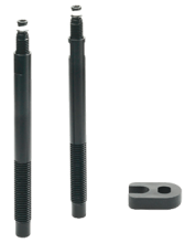 Schwalbe Szelephosszabbító 62mm Alu Menetes Fekete 2Db - fekete