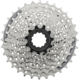Shimano CS-HG201-9 Fogaskoszorú - ezüst