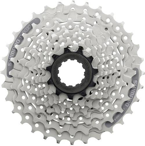 Shimano CS-HG201-9 Fogaskoszorú - ezüst
