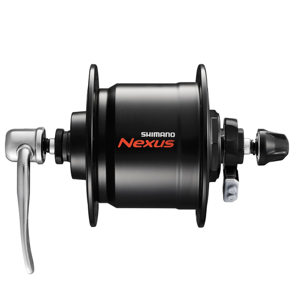 Shimano Nexus DH-C3000-3 Agydinamós Első Agy - fekete