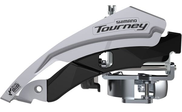 Shimano Tourney FD-TY601 Top Swing Első Váltó - ezüst