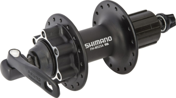 Shimano Deore FH-M525 6 Csavaros Hátsó Agy - fekete