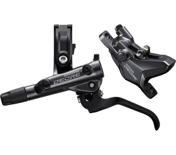 Shimano Deore BL-M6100 + BR-M6100 Első Hidraulikus Tárcsafék - fekete