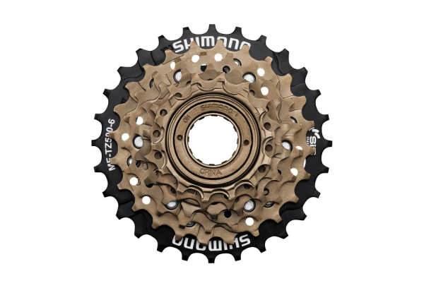 Shimano MF-TZ500 6 Sebességes Racsni - barna