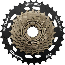 Shimano MF-TZ500 7 Sebességes Megarange Racsni - barna