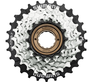 Shimano MF-TZ510 7 Sebességes Racsni - ezüst