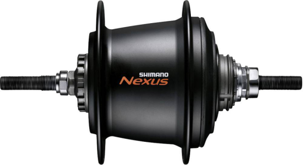 Shimano Nexus SG-C3001 7 Sebességes Rollerfékes Hátsó Agy - fekete
