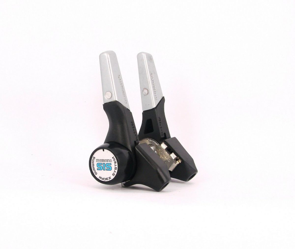 Shimano SL-SY20A Oszágúti Váltókar Szett Kormányszárra - ezüst