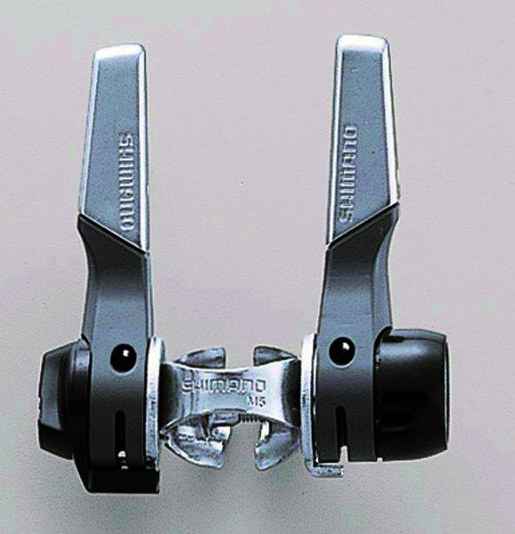 Shimano Tourney SL-SY20 Bilincses Váltókar Kormánynyakra - ezüst