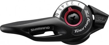Shimano Tourney SL-TZ500-6 Jobb Váltókar - fekete
