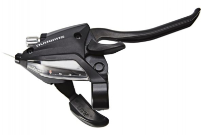 Shimano Tourney ST-EF500-7 Fékváltókar 2 Ujjas Fékkarral - fekete
