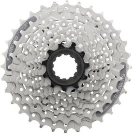 Shimano CS-HG201-9 Fogaskoszorú - ezüst