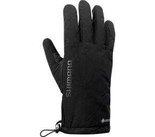 Shimano Gore-Tex Grip Primaloft® Kerékpáros Téli Kesztyű - fekete