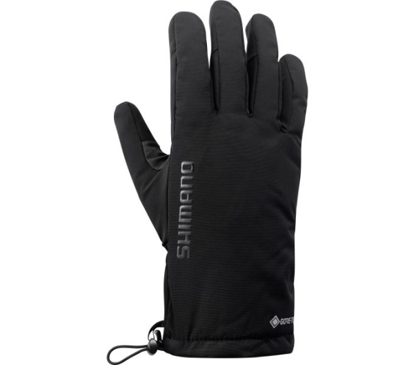 Shimano Gore-Tex Grip Primaloft® Kerékpáros Téli Kesztyű - fekete