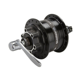 Shimano Nexus DH-3D32 6 Csavaros Agydinamós Első Agy - fekete