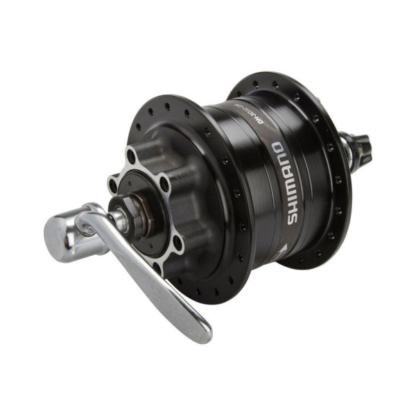 Shimano Nexus DH-3D32 6 Csavaros Agydinamós Első Agy - fekete