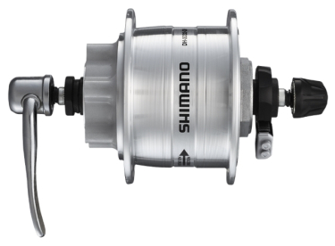 Shimano Nexus DH-3D32 6 Csavaros Agydinamós Első Agy - ezüst