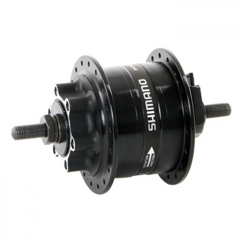 Shimano Nexus DH-3D32 6 Csavaros Agydinamós Első Agy - fekete