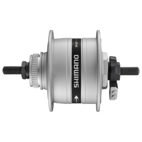 Shimano Nexus DH-3D37 Center Lock Agydinamós Első Agy Anyás - ezüst