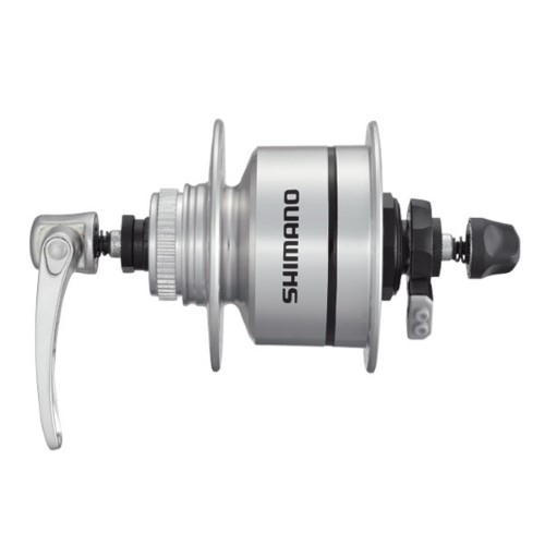 Shimano Nexus DH-3D72 Center Lock Agydinamós Első Agy - ezüst