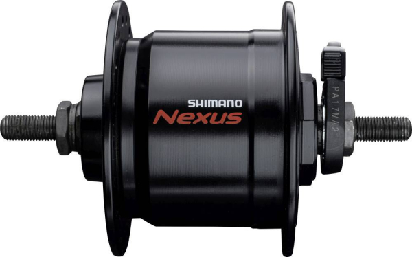 Shimano Nexus DH-C3000-3 Agydinamós Első Agy Anyás - fekete